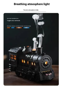 Luftbefeuchter und Diffusor „Steam Train“ mit LED-Licht